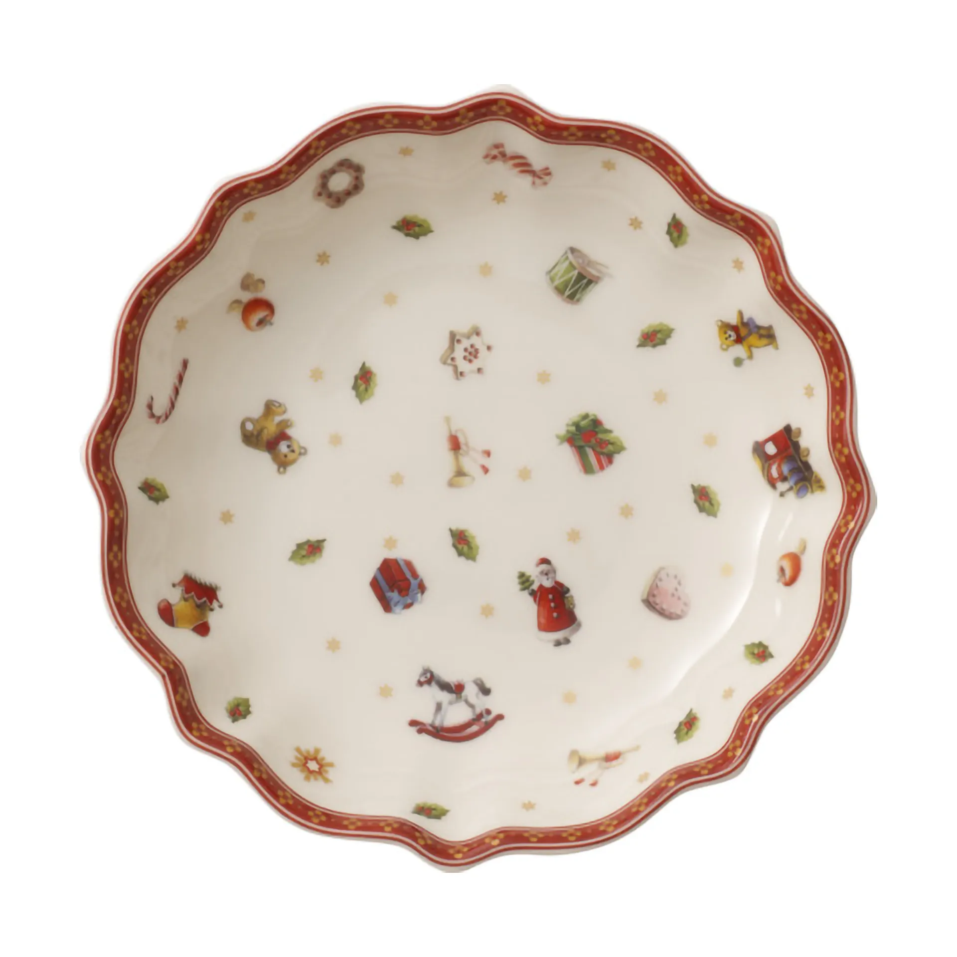 Toy's Delight bowl S Ø16.5 cm, White-red Villeroy & Boch