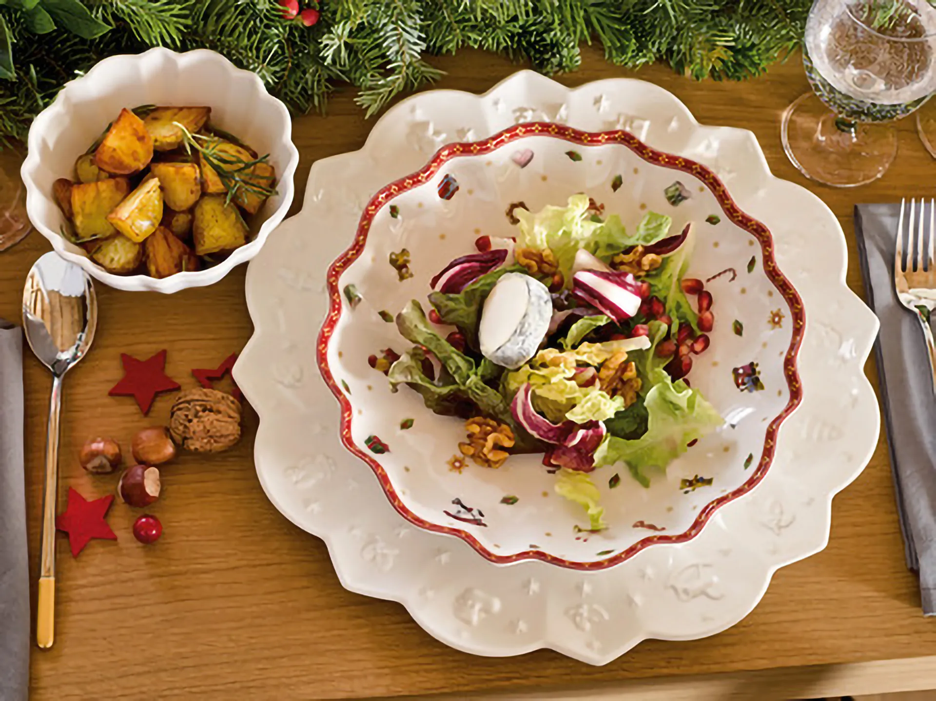 Toy's Delight bowl S Ø16.5 cm, White-red Villeroy & Boch