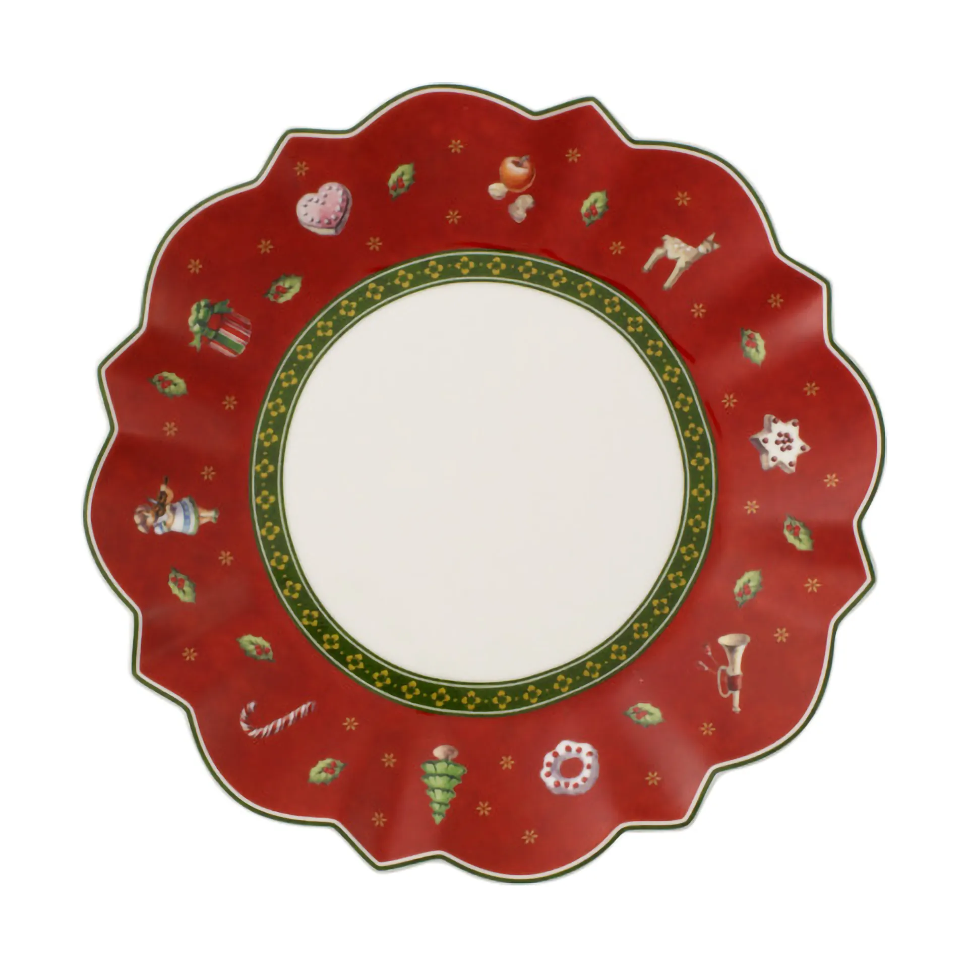 Toy's Delight Bread & Butter plate Ø18 cm, White-red Villeroy & Boch