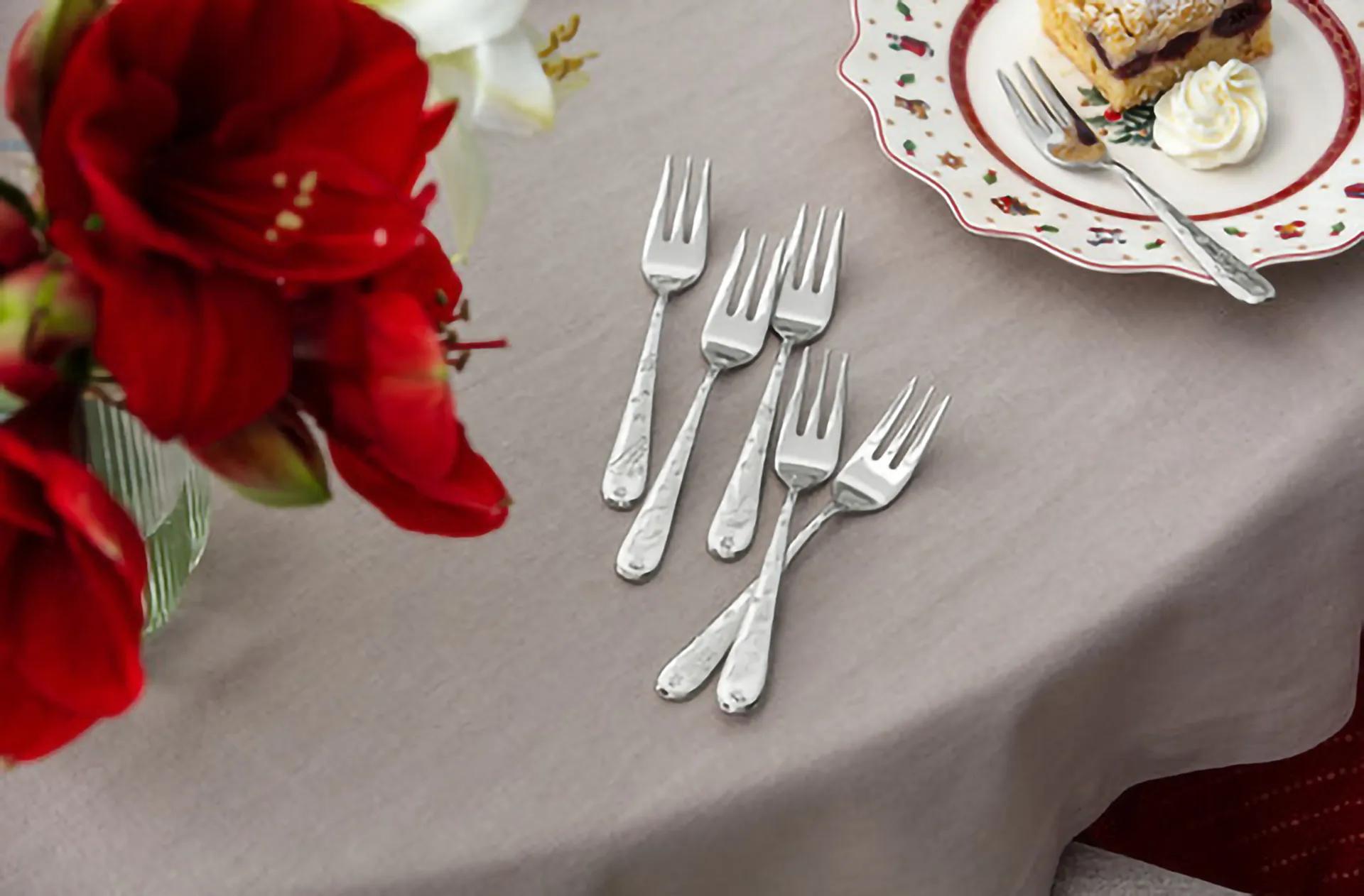 Toy's Delight cake fork 6 pieces, Stainless steel Villeroy & Boch