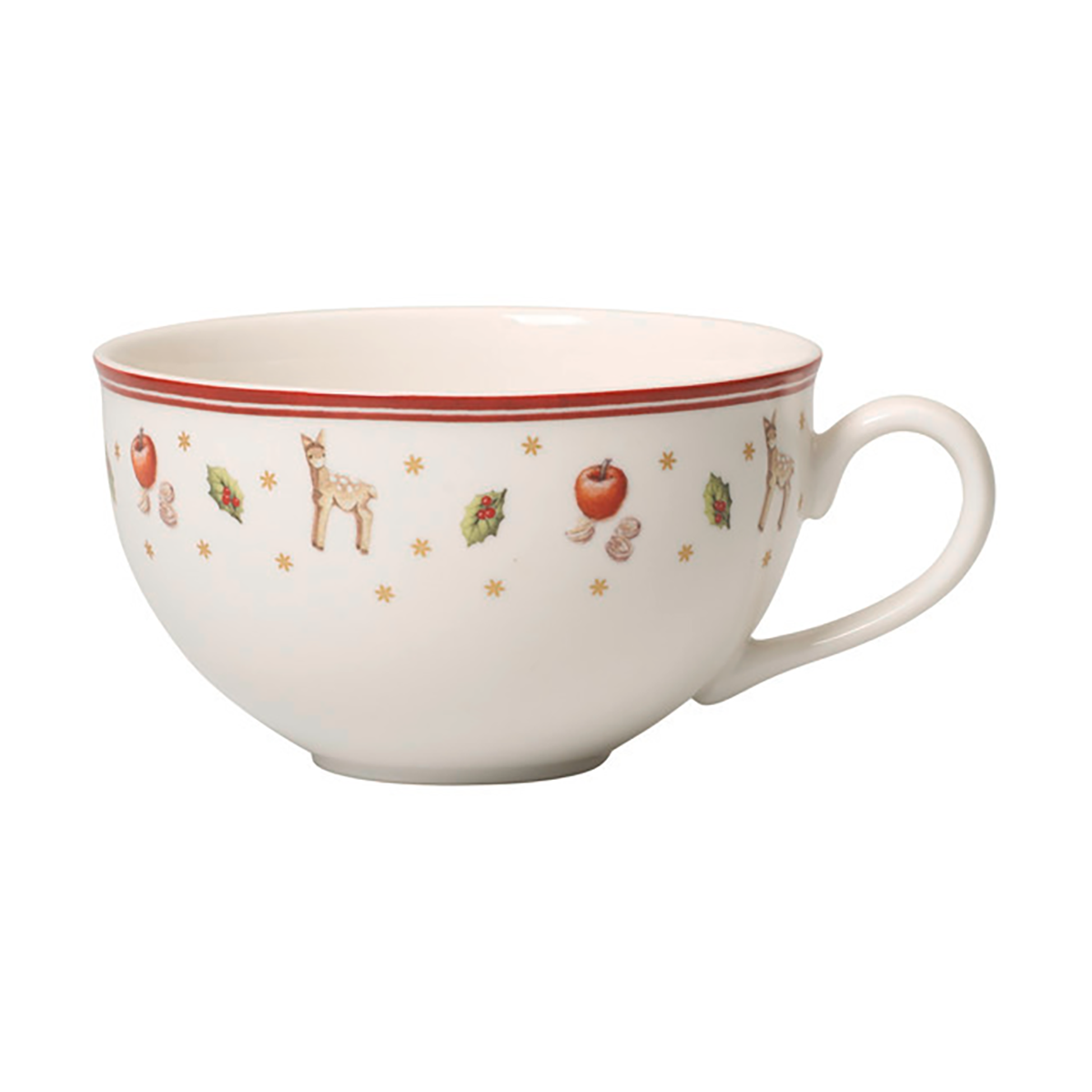 Villeroy & Boch Toy's Delight cup 30 cl White-red | Scandinavian Design | Coffee cups | White