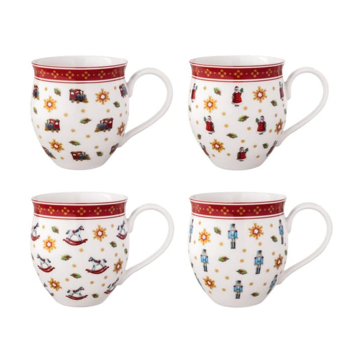 Toy's Delight cup 4 pieces - White-red - Villeroy & Boch