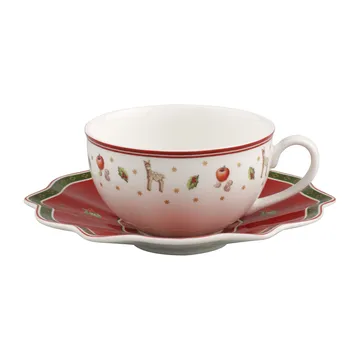 Toy's Delight cup with saucer 30 cl - White-red - Villeroy & Boch