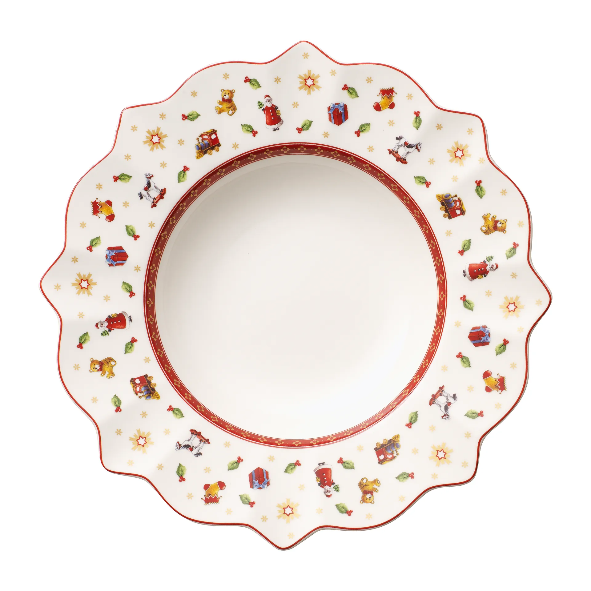 Toy's Delight deep plate Ø26 cm, White-red Villeroy & Boch