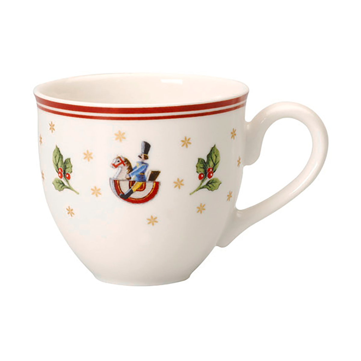 Villeroy & Boch Toy's Delight espresso cup 10 cl White-red