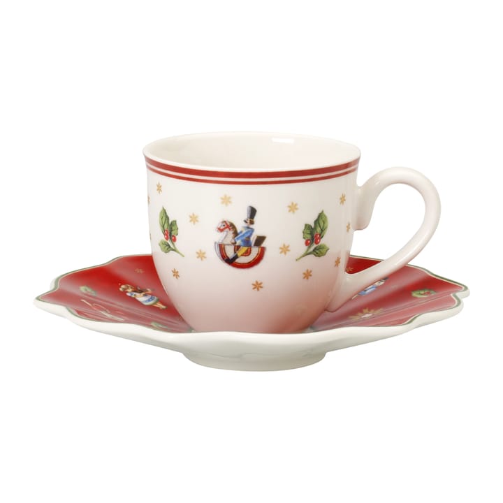 Toy's Delight espresso cup with saucer - White-red - Villeroy & Boch