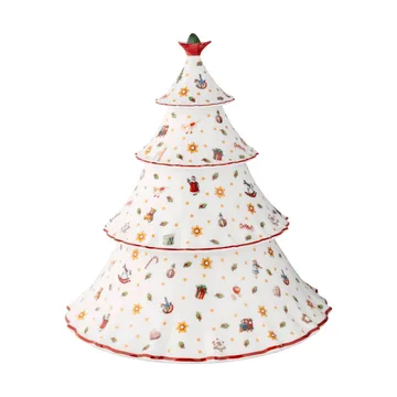 Toy's Delight jar wood - White-red, 4 pieces - Villeroy & Boch