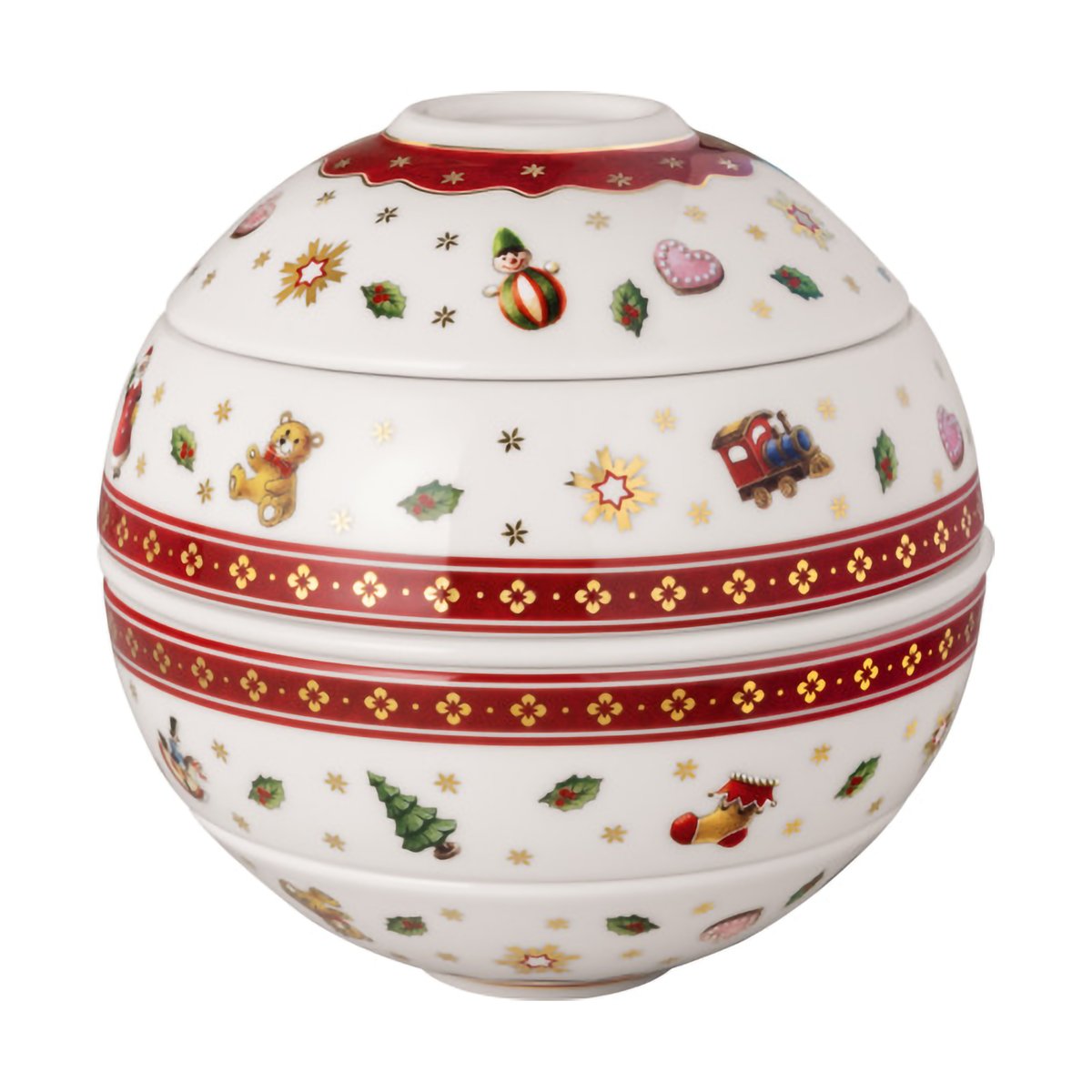 Villeroy & Boch Toy"s Delight La petite Boule 5 pieces White-red