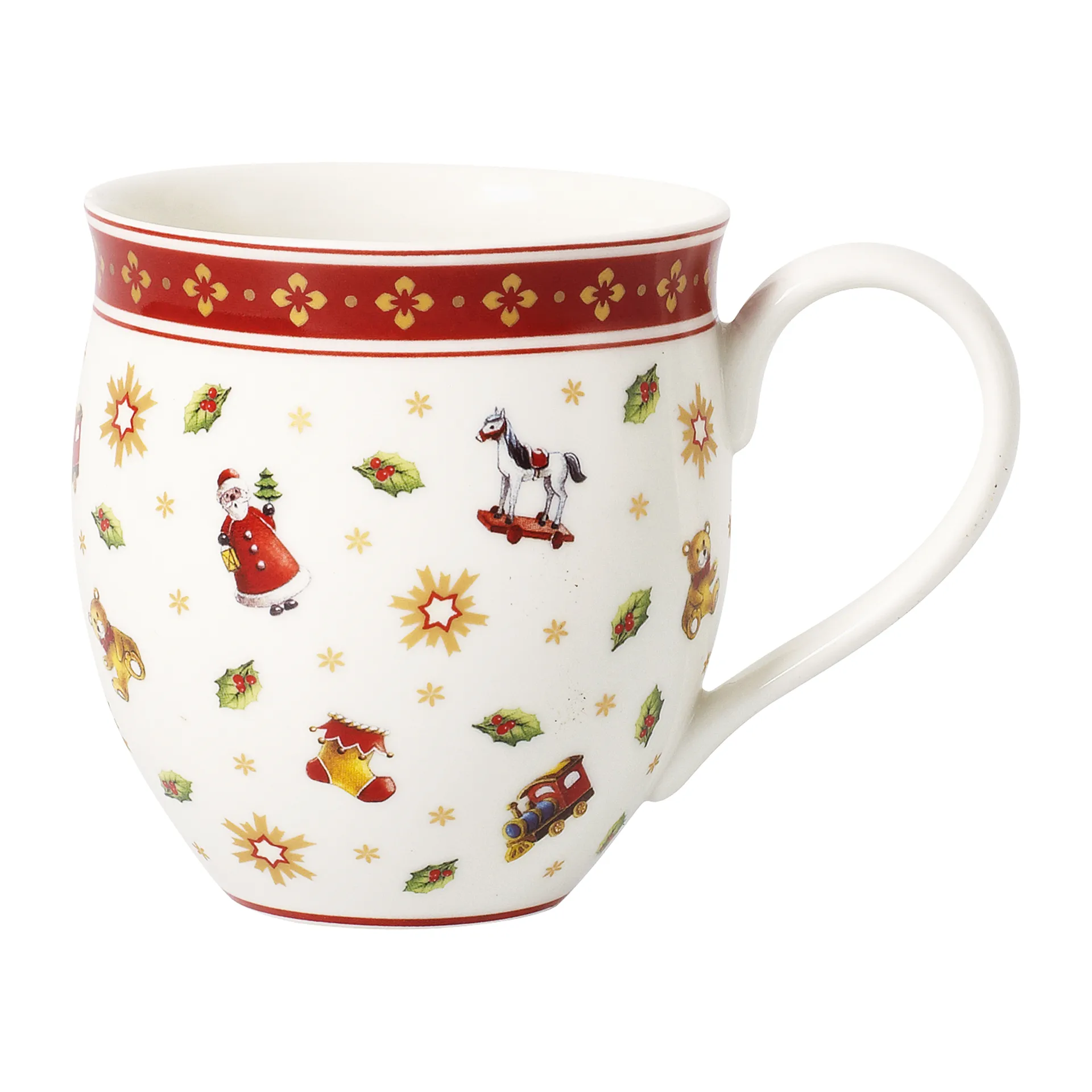 Toy's Delight mug 44 cl, White-red Villeroy & Boch