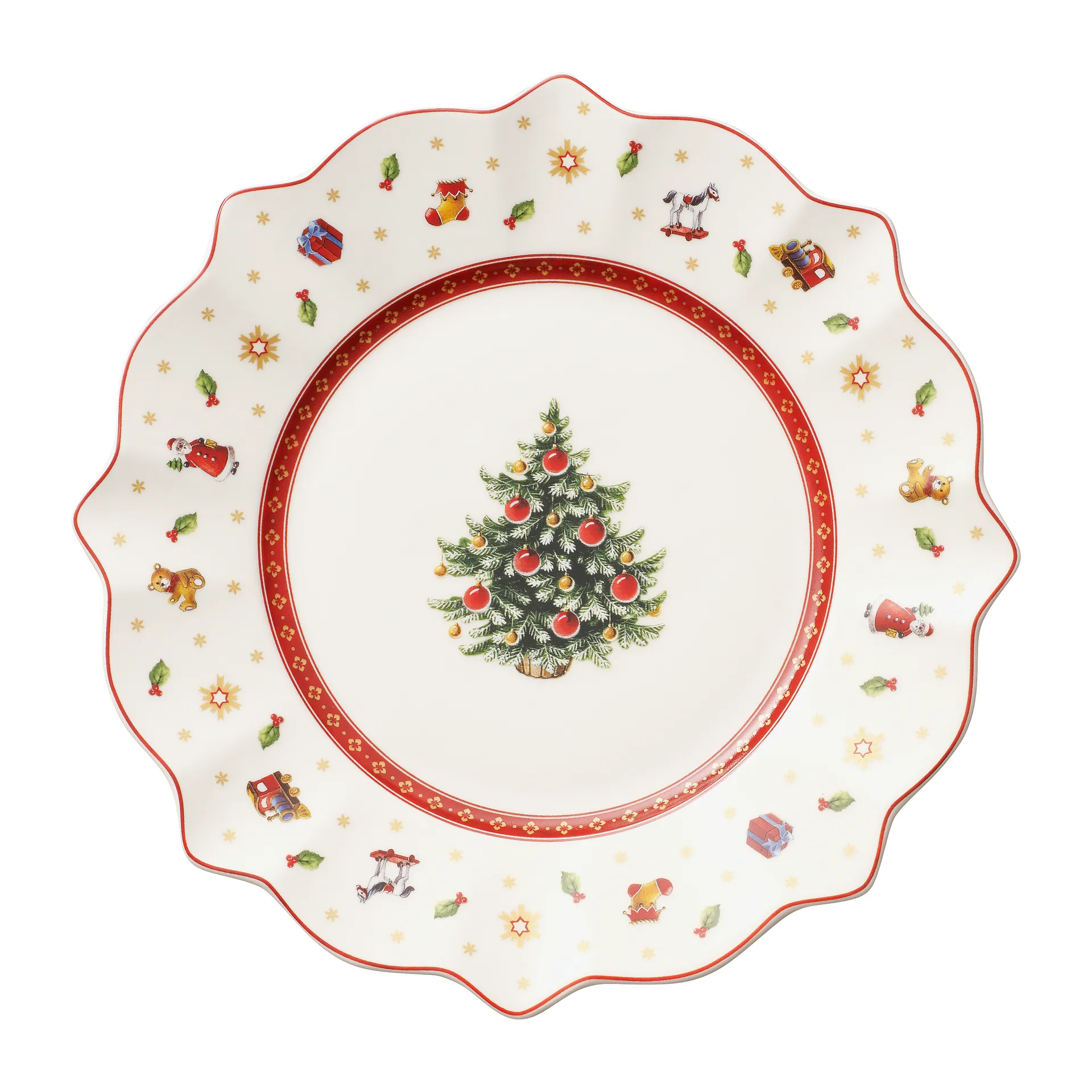 Toy's Delight plate Ø24 cm, White-red Villeroy & Boch