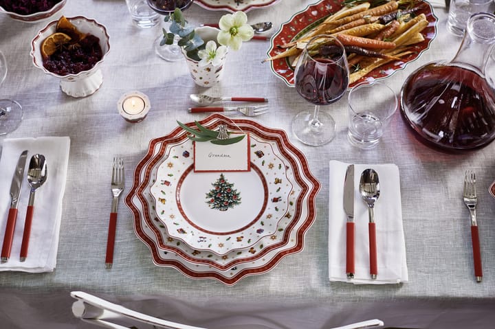 Toy's Delight plate Ø24 cm, White-red Villeroy & Boch
