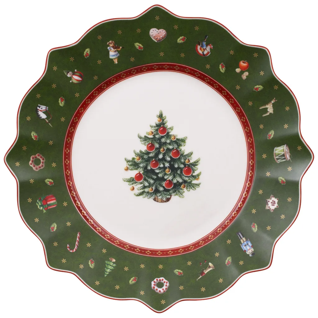 Toy's Delight plate Ø24.4 cm, White-green Villeroy & Boch