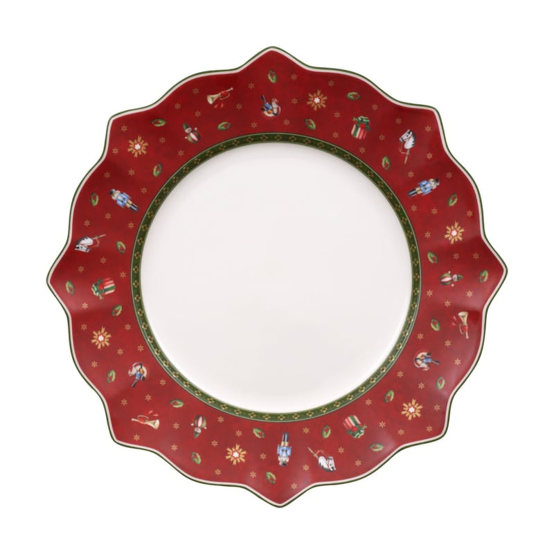 Villeroy & Boch Toy"s Delight Plate Ø28.4 cm White-red