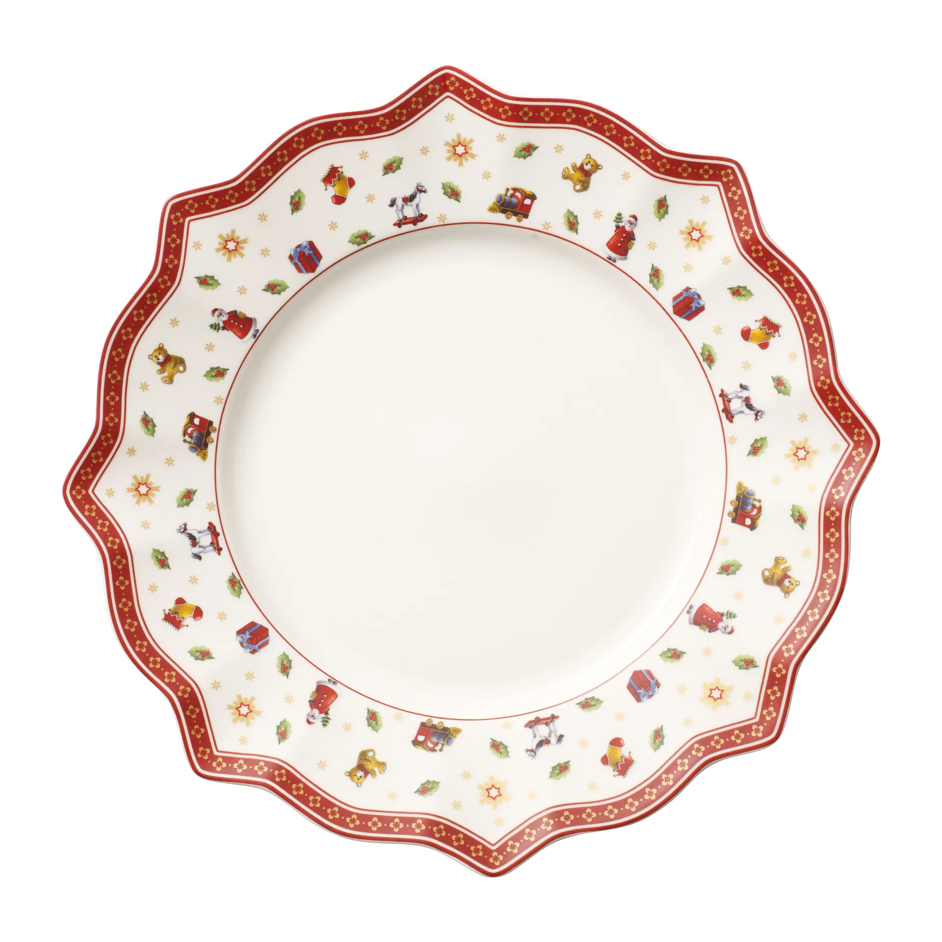 Toy's Delight plate Ø29, White-red Villeroy & Boch