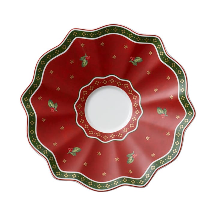 Toy's Delight saucer to cup Ø19 cm - White-red - Villeroy & Boch