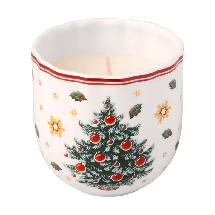 Toy's Delight scented candle - White-red, wood - Villeroy & Boch