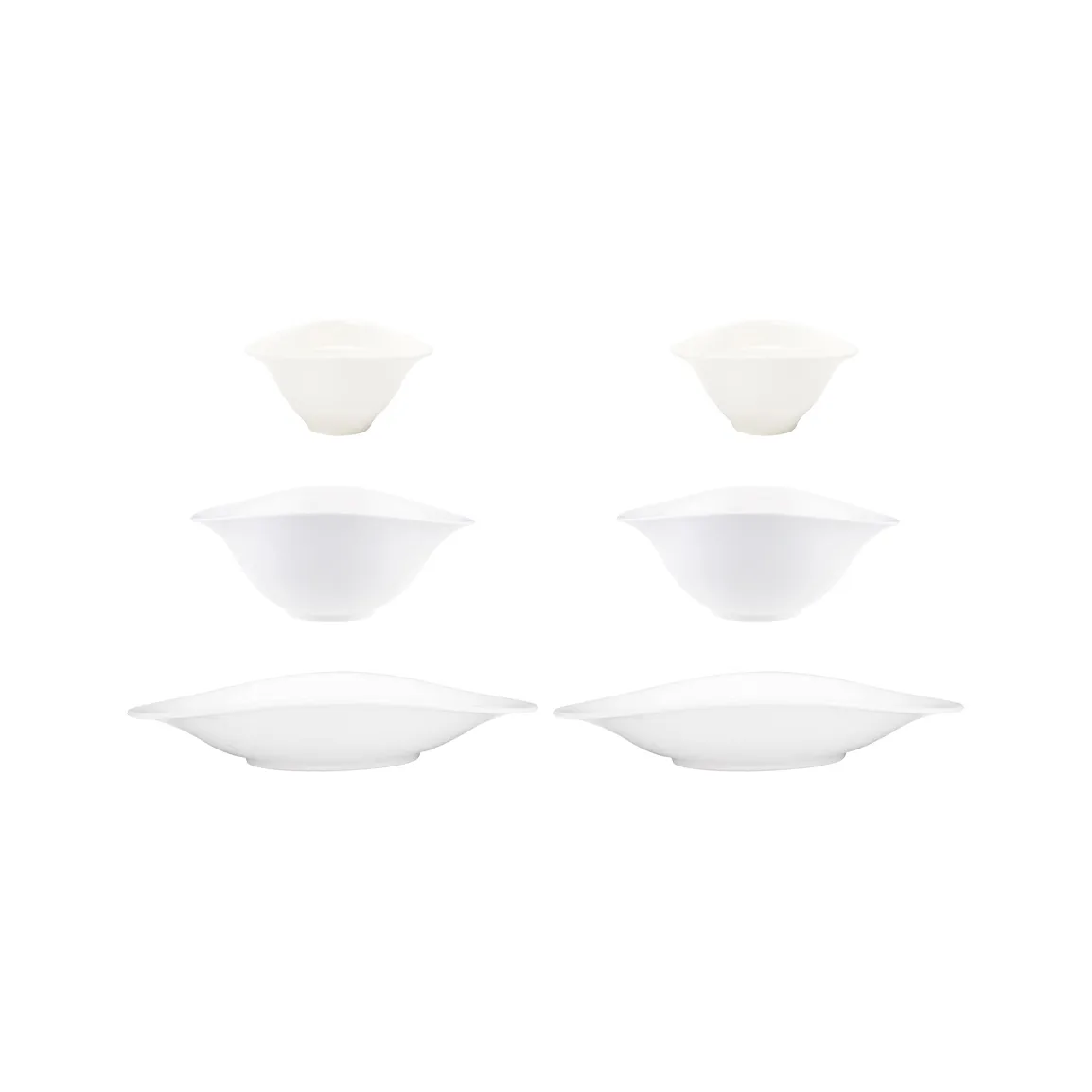 Vapiano bowl trio 6-pack, white Villeroy & Boch