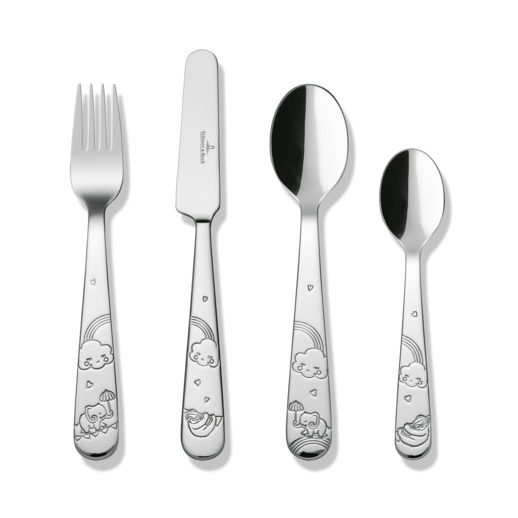 Villeroy & Boch Walk like an Elephant children's cutlery 4 pieces Stainless steel