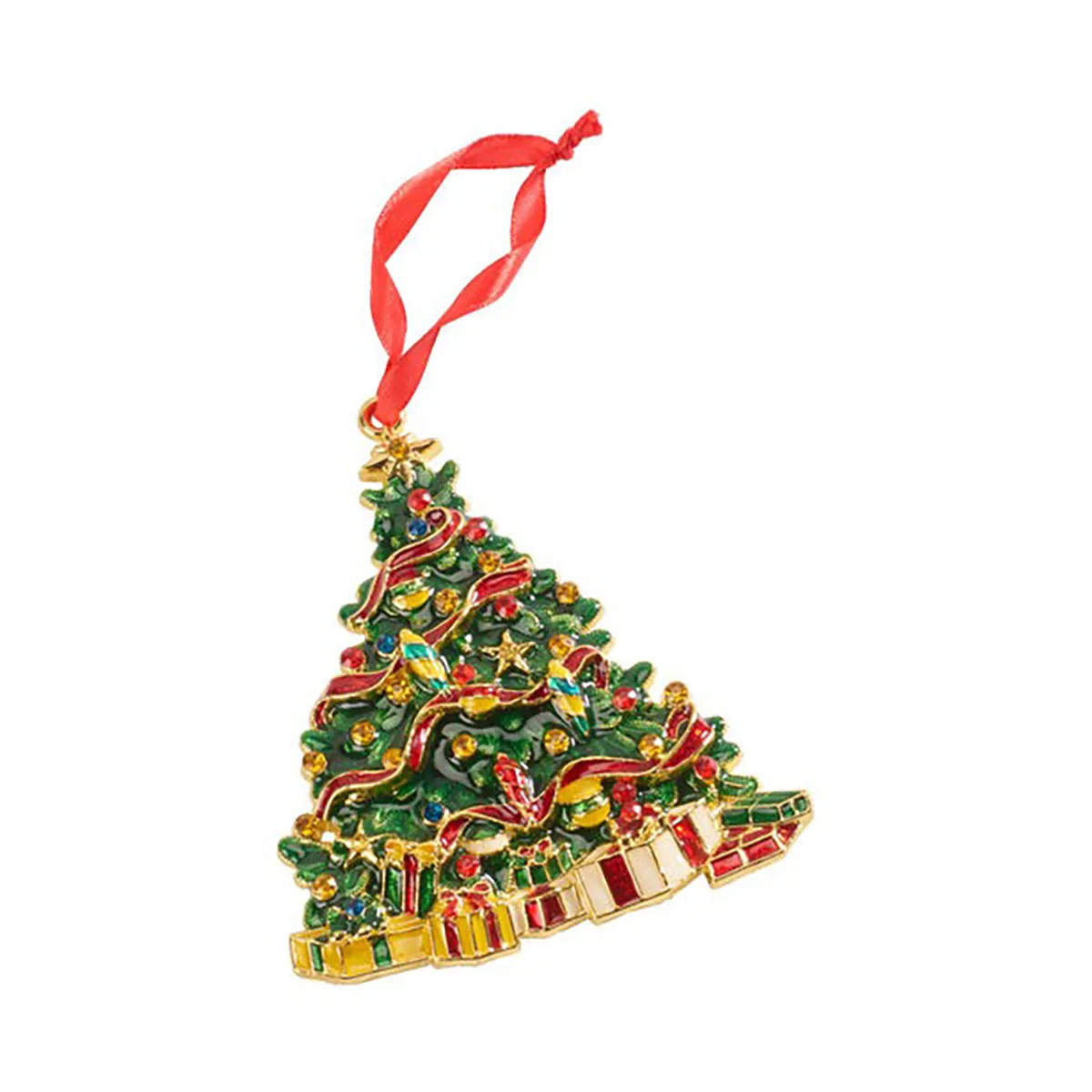 Villeroy & Boch Winter Collage Christmas tree bauble metal Christmas tree