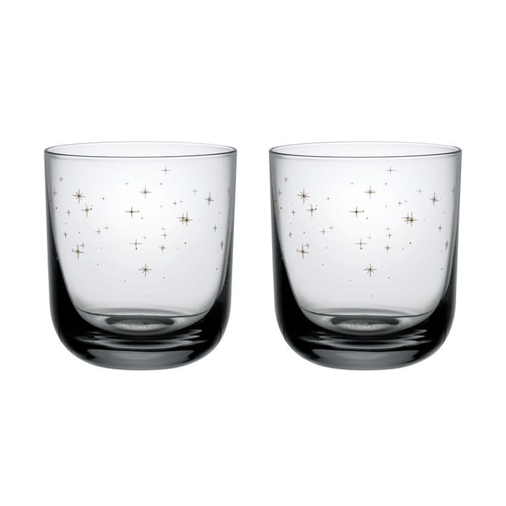 Winter Glow glass 37 cl 2-pack - Grey - Villeroy & Boch