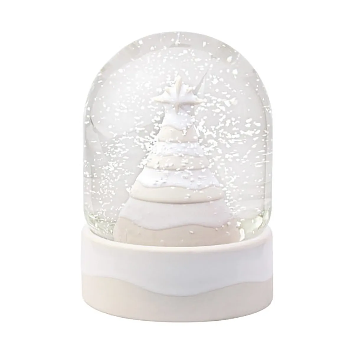 Winter Glow snow globe Ø11 cm, White-beige Villeroy & Boch