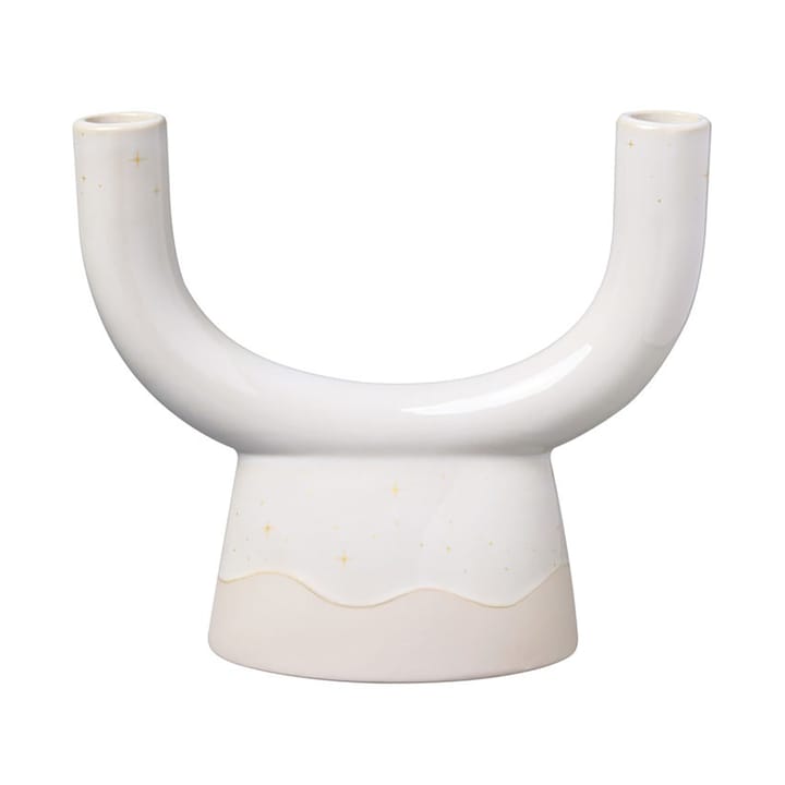 Winter Glow U-shape candle sticks - White-beige - Villeroy & Boch