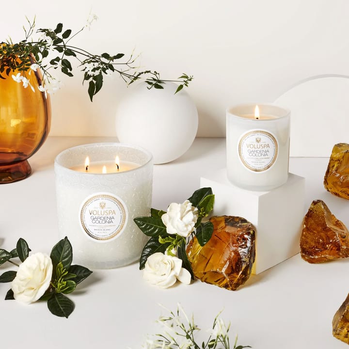 Classic Maison Blanc scented 60 hours, Gardenia Colonia Voluspa
