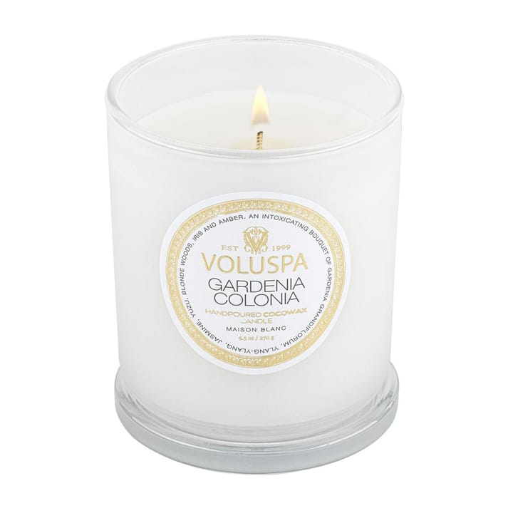 Classic Maison Blanc scented 60 hours, Gardenia Colonia Voluspa