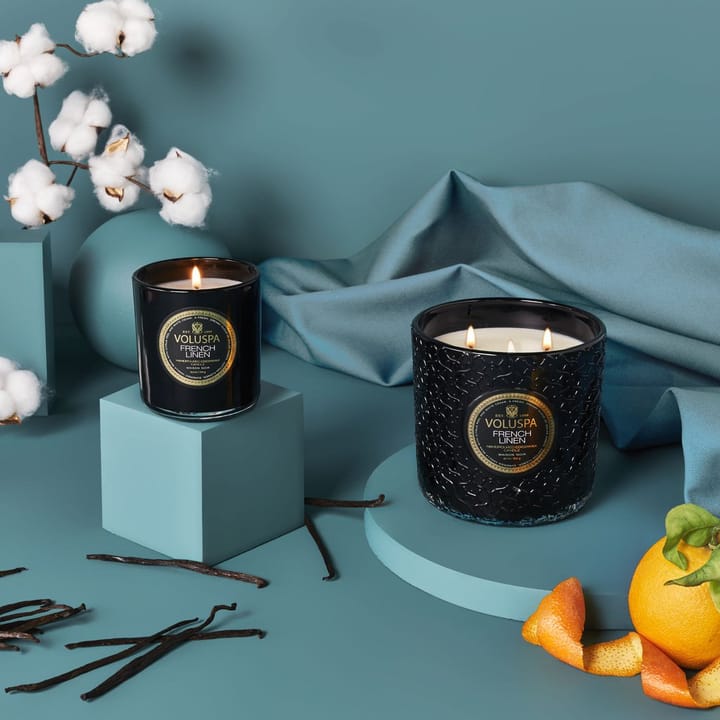 Classic Maison Noir scented 60 hours - French Linen - Voluspa