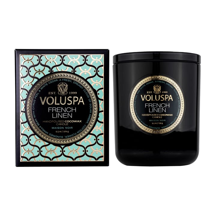 Classic Maison Noir scented 60 hours - French Linen - Voluspa