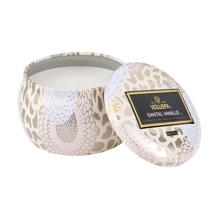 Decorative tin candle 25 hours - santal vanille - Voluspa