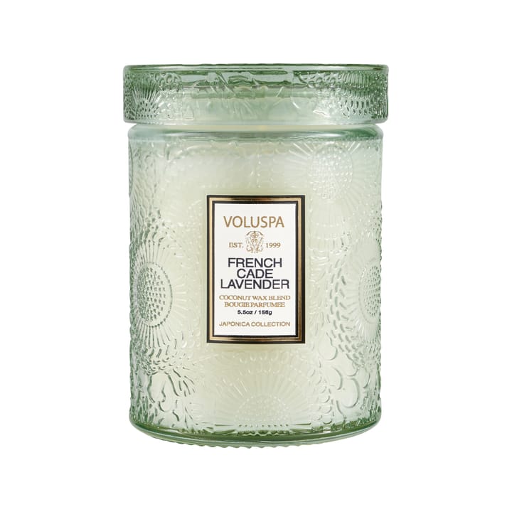 Japonica scented i glass jar 50 hours - french cade & lavender - Voluspa