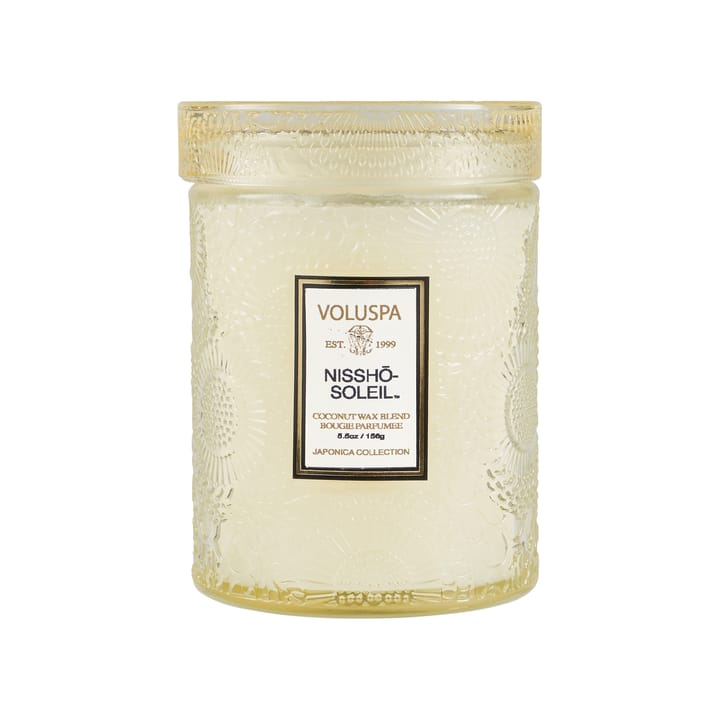 Japonica scented in glass jar 50 hours - nissho soleil - Voluspa