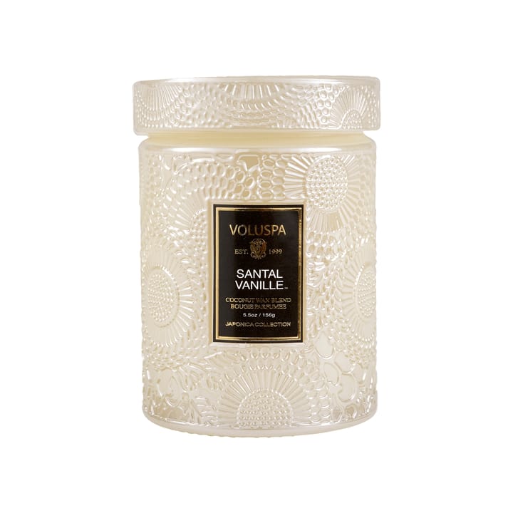 Japonica scented in glass jar 50 hours - santal vanille - Voluspa