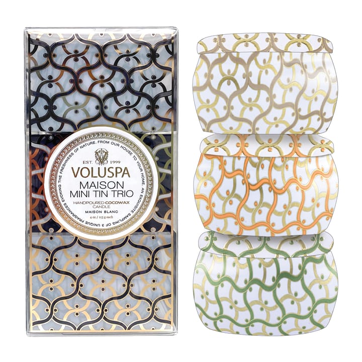 Maison Blanc Minitin gift set 3-pack - 2021 - Voluspa