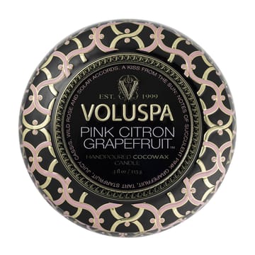 Maison Noir Mini Tin scented 25 hours - Pink Citron Grapefruit - Voluspa