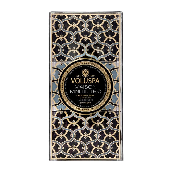 Maison Noir Minitin gift set 3-pack - 2022 - Voluspa