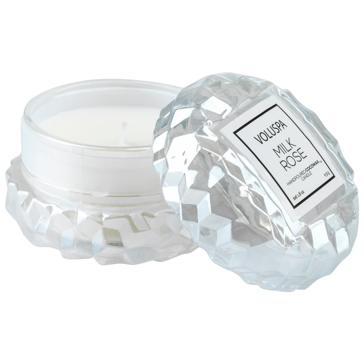 Roses Macaron scented candle candle 15 hours, Milk Rose Voluspa