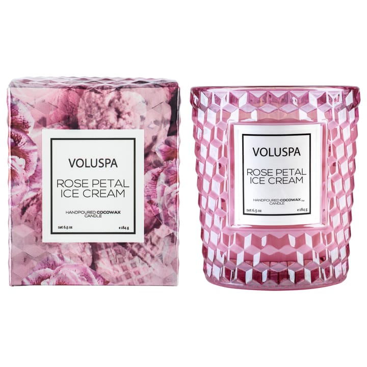 Roses scented candle 40 hours - Rose Petal Ice Cream - Voluspa