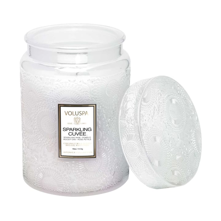 Scented candle glass jar 100 hours - Sparkling Cuvée - Voluspa