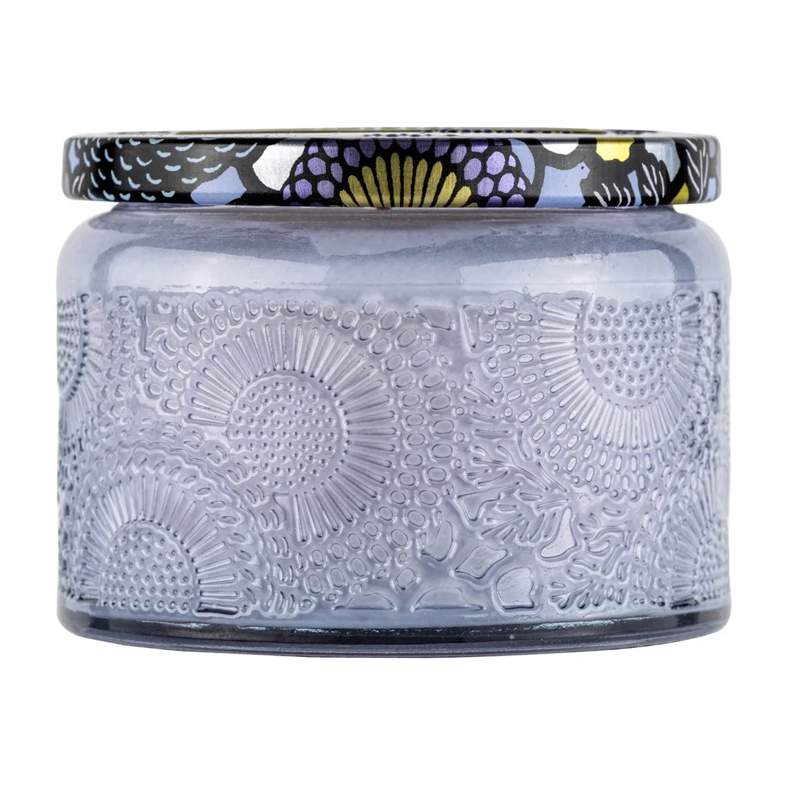 Scented candle glass jar 25 hours, Apple Blue Clover Voluspa