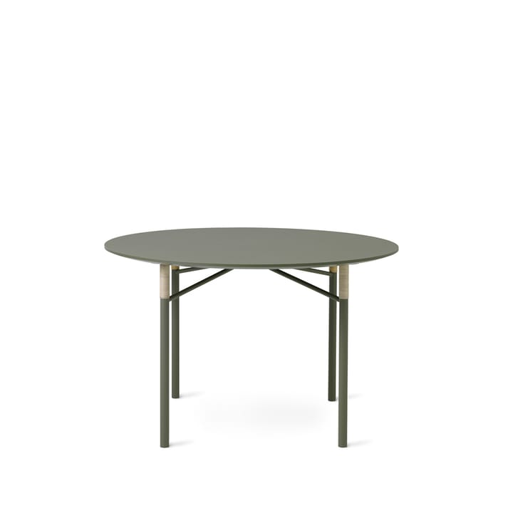 Affinity dining table - Light green. round - Warm Nordic