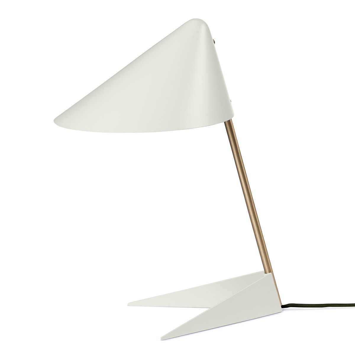 Warm Nordic Ambience table lamp Warm white-brass | Scandinavian Design | Desk & table lamps | White