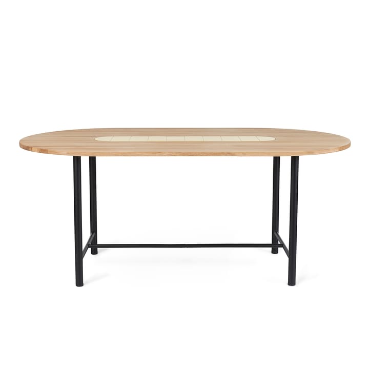 Be My Guest table 180 cm, White oiled oak-yellow Warm Nordic