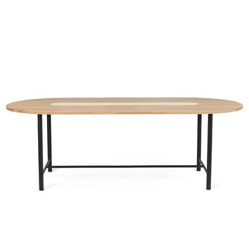 Be My Guest table 220 cm - White oiled oak-yellow - Warm Nordic