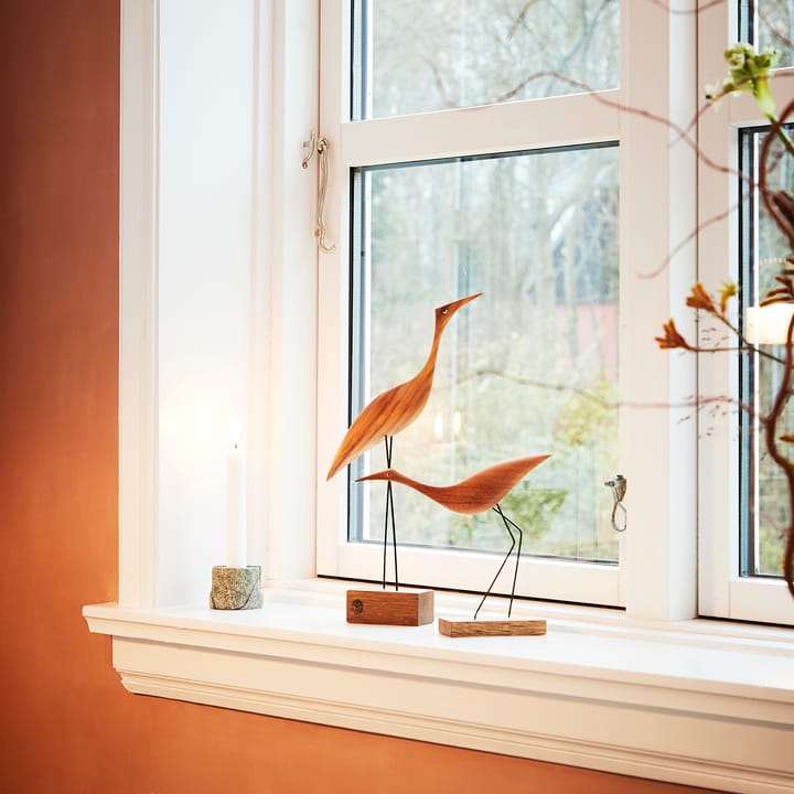 Beak Bird decoration, Low Heron Warm Nordic