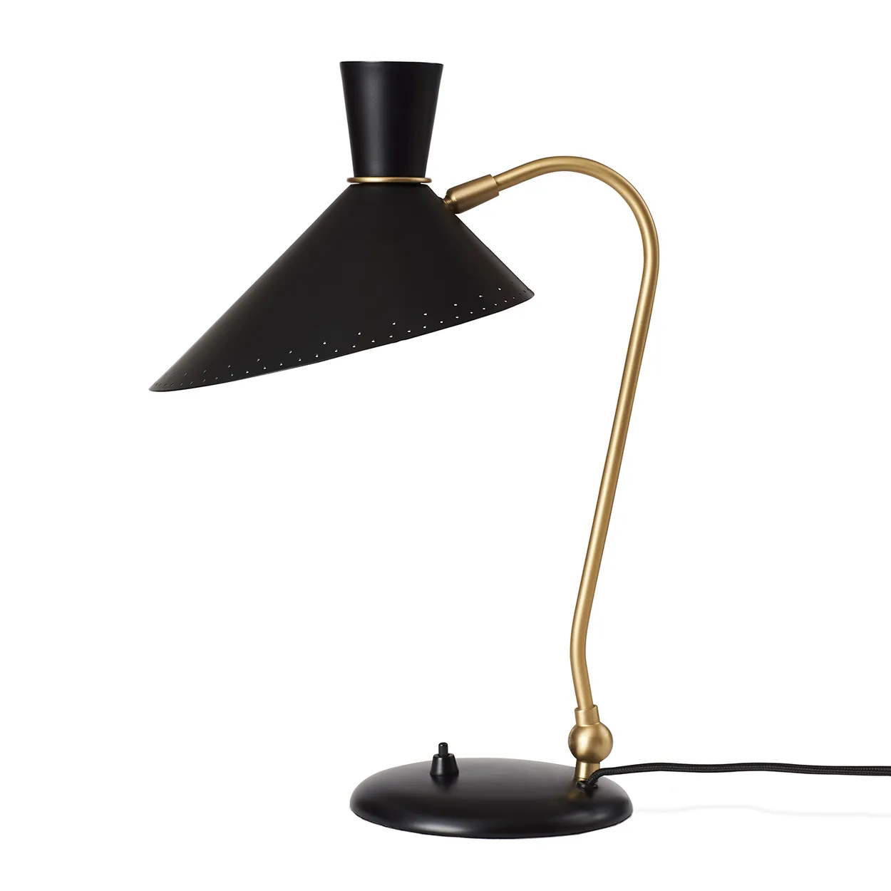 Warm Nordic Bloom table lamp Black noir | Scandinavian Design | Desk & table lamps | Black