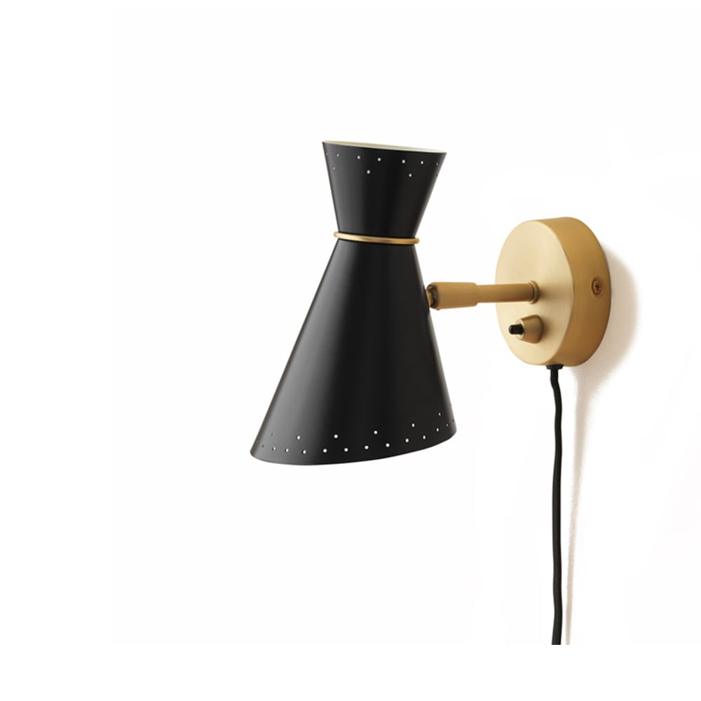 Warm Nordic Bloom wall lamp Black noir | Scandinavian Design | Wall lights | Black
