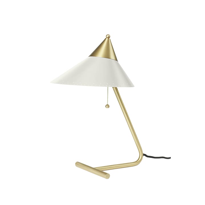Brass Top table lamp - Warm white, brass stand - Warm Nordic