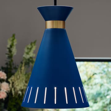 Cone pendant lamp - Azure blue - Warm Nordic